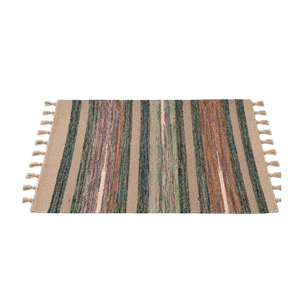 alfombra con flecos